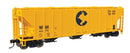 Walthers Mainline HO 49429 50' Pullman-Standard PS2-CD 4427 3-Bay Covered Hopper, Western Maryland