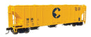 Walthers Mainline HO 49430 50' Pullman-Standard PS2-CD 4427 3-Bay Covered Hopper, Western Maryland
