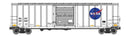 PREORDER Walthers HO 910-3807 50 Rocket Train Buffer Car, NASA (NLAX)
