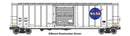 PREORDER Walthers HO 910-3808 50 Rocket Train Buffer Car, NASA (NLAX)