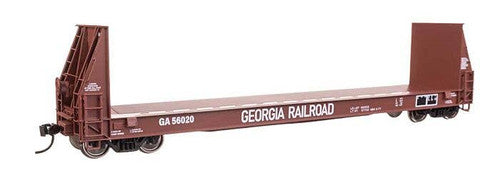 Walthers Proto HO 104521 50' Sieco Pulpwood Flatcar, Georgia Railroad