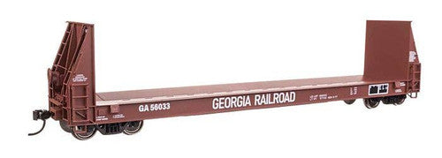Walthers Proto HO 104522 50' Sieco Pulpwood Flatcar, Georgia Railroad