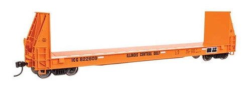 Walthers Proto HO 104523 50' Sieco Pulpwood Flatcar, Illinois Central Gulf
