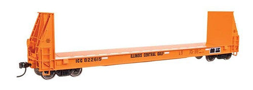 Walthers Proto HO 104524 50' Sieco Pulpwood Flatcar, Illinois Central Gulf