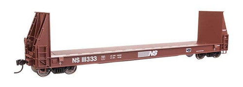 Walthers Proto HO 104527 50' Sieco Pulpwood Flatcar, Norfolk Southern