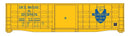 Walthers Mainline HO 910-46707 50' Waffle Side Boxcar, Delaware & Hudson