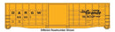 PREORDER Walthers Mainline HO 910-46711 50' Waffle Side Boxcar, Denver & Rio Grande Western