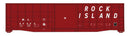 PREORDER Walthers Mainline HO 910-46716 50' Waffle Side Boxcar, Rock Island