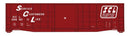 PREORDER Walthers Mainline HO 910-46719 50' Waffle Side Boxcar, Seaboard Coast Line