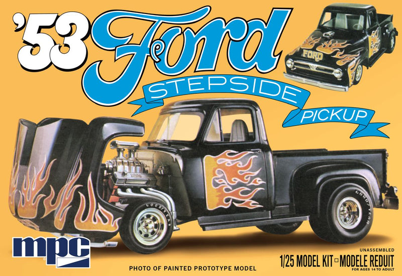 MPC 1007 1953 Ford Pickup Flip-Nose Skill 2