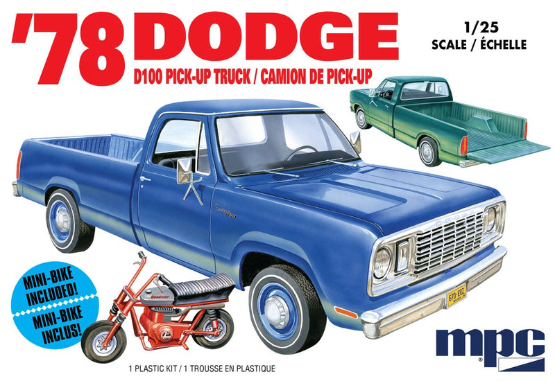 MPC 901 1978 Dodge D100 Custom Pickup (2T) Skill 2