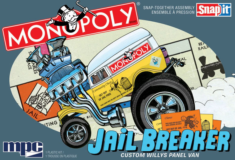 MPC 946 Monopoly Jail Breaker Custom Willys Panel (SNAP) Skill 2