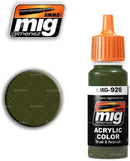 Ammo Mig 0926 OLIVE DRAB BASE