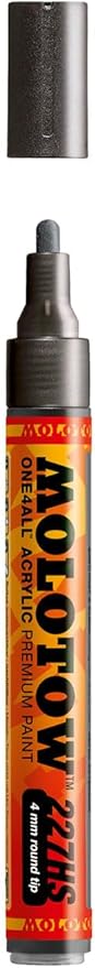 Molotow 227301 4MM METALLIC BLACK MARKER