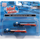 Classic Metal Works 51206 1954 IH R-190 TRACTOR W/TANKER TRAILER 2-PACK (CHEVRON) 1:160 N SCALE
