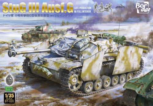 Border Model 1/35 STUG III G Late w/Full Interior