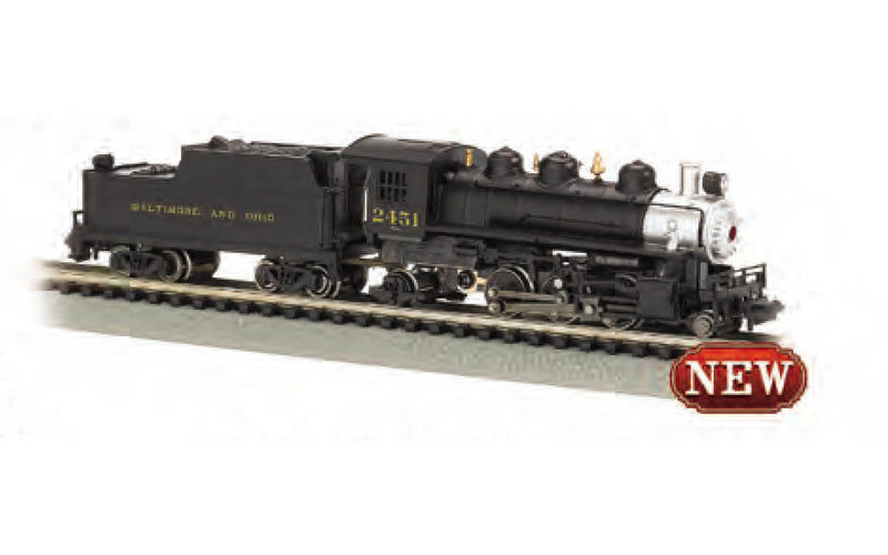 Bachmann N 51560 Baldwin 2-6-2 Prairie, Baltimore and Ohio