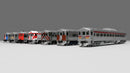 Rapido 516006 N Budd RDC-1 Phase 2 - Standard DC -- Canadian National (silver, red, black, Noodle Logo)