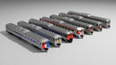 Rapido 516595 N Budd RDC-1 Phase 2 - Sound and DCC -- Painted, Unlettered (stainless)