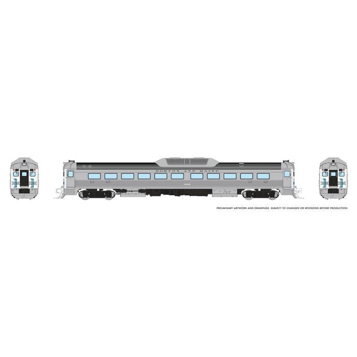 PREORDER Rapido N 516004 Budd RDC-1 Phase 2, Boston & Maine (Standard DC) | 142.45