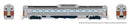 Rapido 516011 N Budd RDC-1 Phase 2 - Standard DC -- Reading (silver with safety stripes)