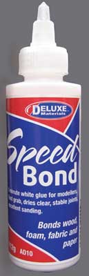 Deluxe Materials AD10 Speedbond White Glue, 4oz