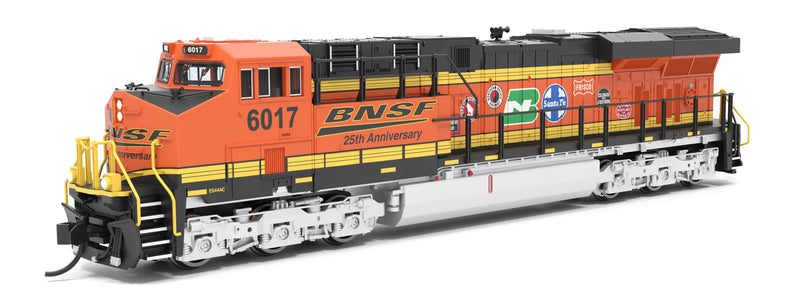 PREORDER Broadway Limited Imports N 9882 GE ES44AC Diesel Locomotive, Burlington Northern Santa Fe 25th Anniversary