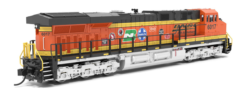 PREORDER Broadway Limited Imports N 9882 GE ES44AC Diesel Locomotive, Burlington Northern Santa Fe 25th Anniversary