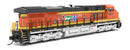 Broadway Limited Imports N 9881 GE ES44AC Diesel Locomotive, Burlington Northern Santa Fe 25th Anniversary