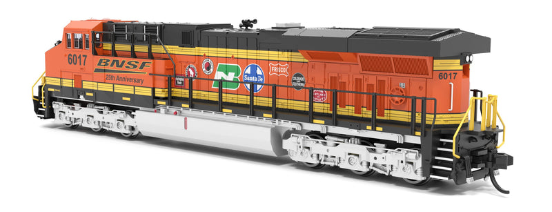 PREORDER Broadway Limited Imports N 9882 GE ES44AC Diesel Locomotive, Burlington Northern Santa Fe 25th Anniversary