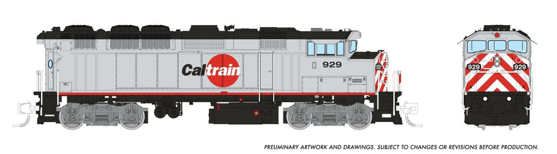 PREORDER Rapido N 519508 GMDD F59PH Locomotive, CalTrain