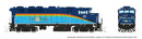 PREORDER Rapido N 519024 GMDD F59PH Locomotive, TriRail, Dark Blue Scheme