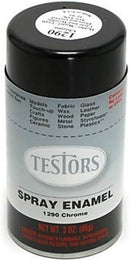 Rust-oleum 1290T Testors Enamel Spray, Chrome (3oz)