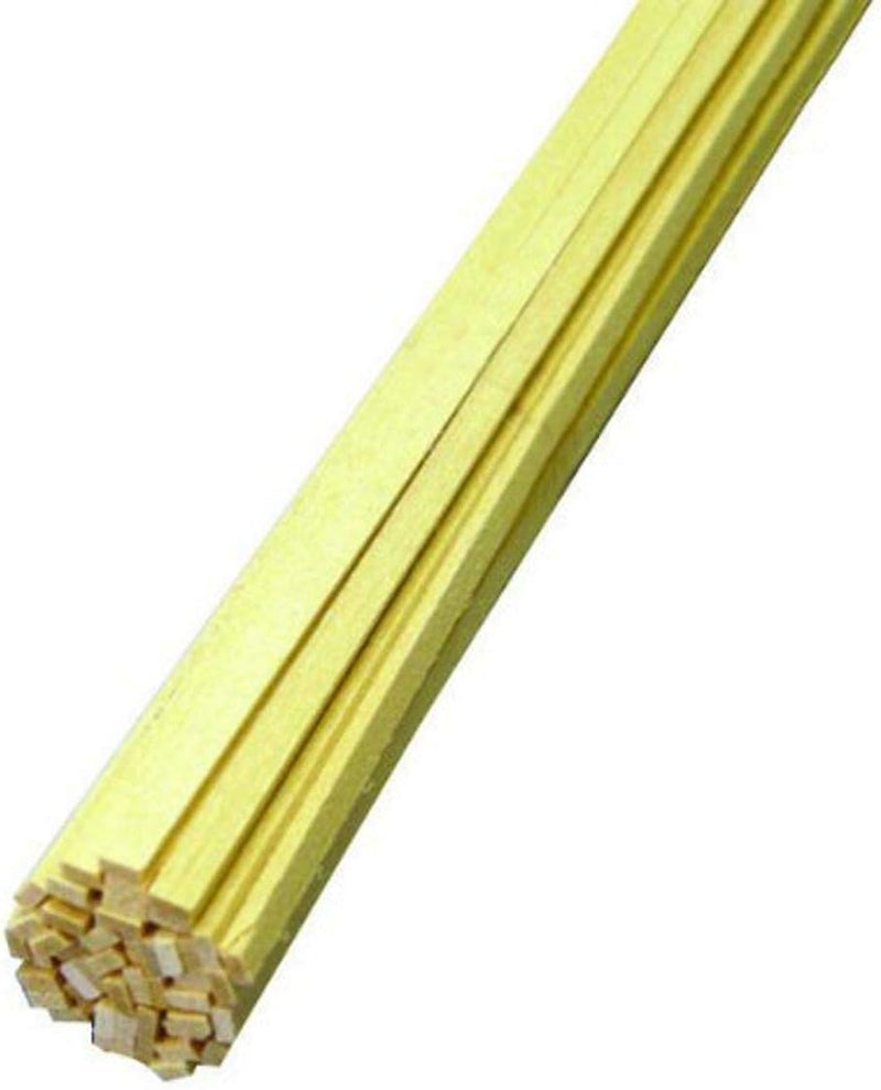 Midwest Products 4025 Micro-Cut Quality Basswood Strip Bundle, 0.0625" x 0.1875" x 24" (8-Pack)