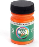 Badger 1661 Modelflex Paint, Denver & Rio Grande Western Orange (1oz)