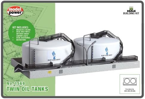 Model Power N 2592 Twin Oil Tanks, Built-Up