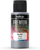 Vallejo 62051 METALLIC STEEL