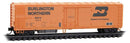 Micro-Trains N 082 00 011 51' 3-3/4" Riveted-Side Mechanical Reefer No Roofwalk, Burlington Northern Western Fruit Express