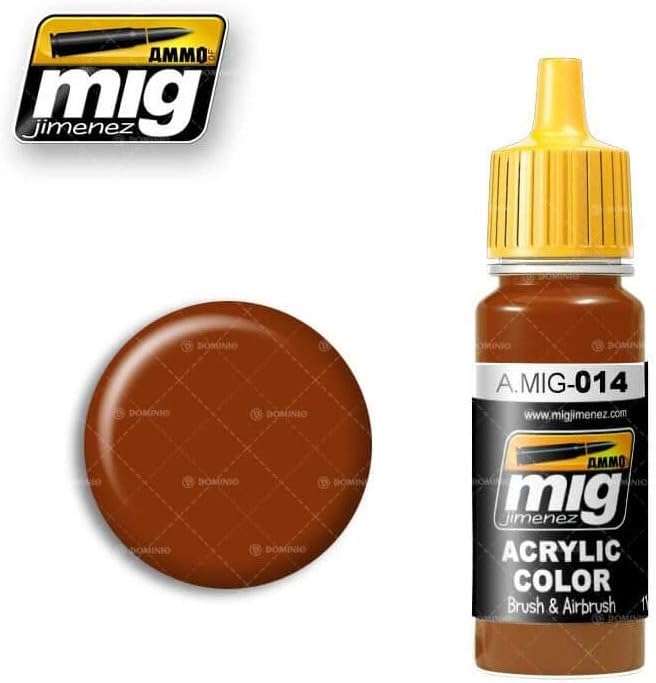 Ammo Mig 0014 ROTBRAUN RAL8012