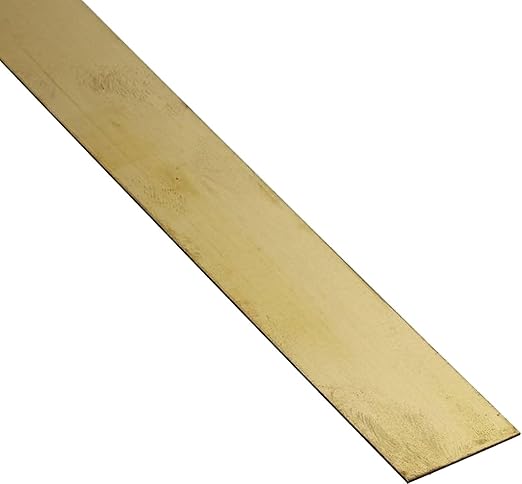 Albion Alloys BS6M Brass Strip 25 x 0.6 mm 3pcs