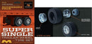 Moebius Models 1018 Super Single Trailer Wheel & Tire Set