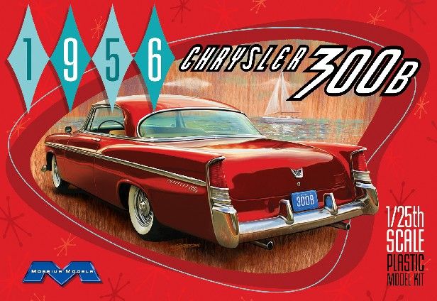 Moebius Models 1207 1956 Chrysler 300B