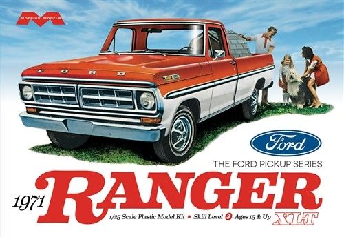 Moebius Models 1208 1971 Ford Ranger Pickup