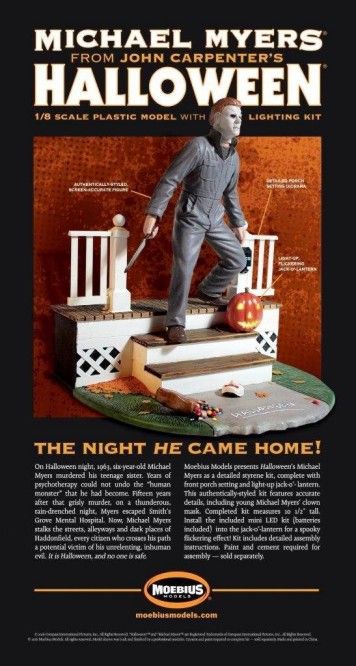 Moebius Models 970 Halloween Michael Myers