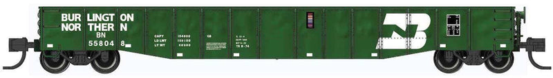 PREORDER Bluford Shops N 52101 52'6" Gondola, Burlington Northern
