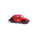 PREORDER Busch HO 52913 1952 Volkswagen Beetle with Pretzel-Split Rear Window, Baden-Baden Germany Fire Department | 31.44