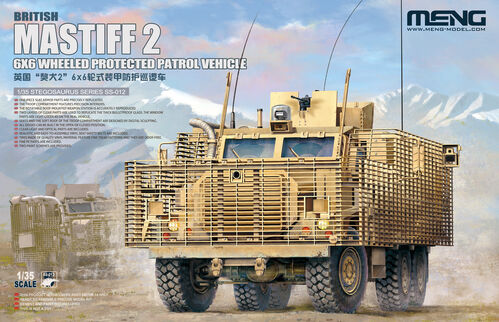 Meng 1/35 British Mastiff 2 6X6 Wheeled Protected Patrol Vehicle
