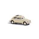 Busch HO 52945 1952 Volkswagen Beetle with Split Rear Window & Sunroof, Beige
