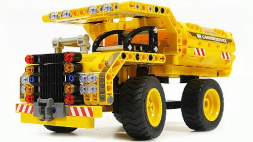 Mechanical Master 6802 Tech Brick 2'n1 Dump Truck Kit
