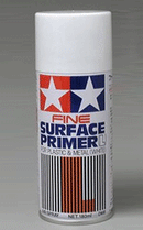 Tamiya Paints 87044 Surface Primer Spray White, 6-1/12oz 180mL